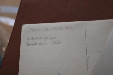 vier original Aufnahmen - Ritterkreuzträger Otto Kühn 1943 im Lazarett Modlin